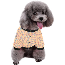 Load image into Gallery viewer, Swift Floral Peache Pet Dog Round Neck Shirt
