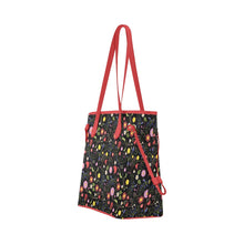 Load image into Gallery viewer, Nipin Blossom Midnight Clover Canvas Tote Bag
