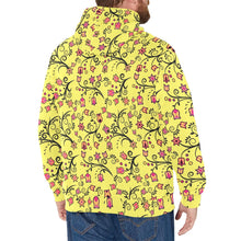 Load image into Gallery viewer, Key Lime Star Men&#39;s Long Sleeve Fleece Hoodie
