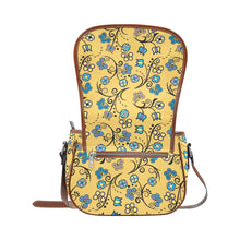 Load image into Gallery viewer, Blue Trio Tuscan Saddle Bag
