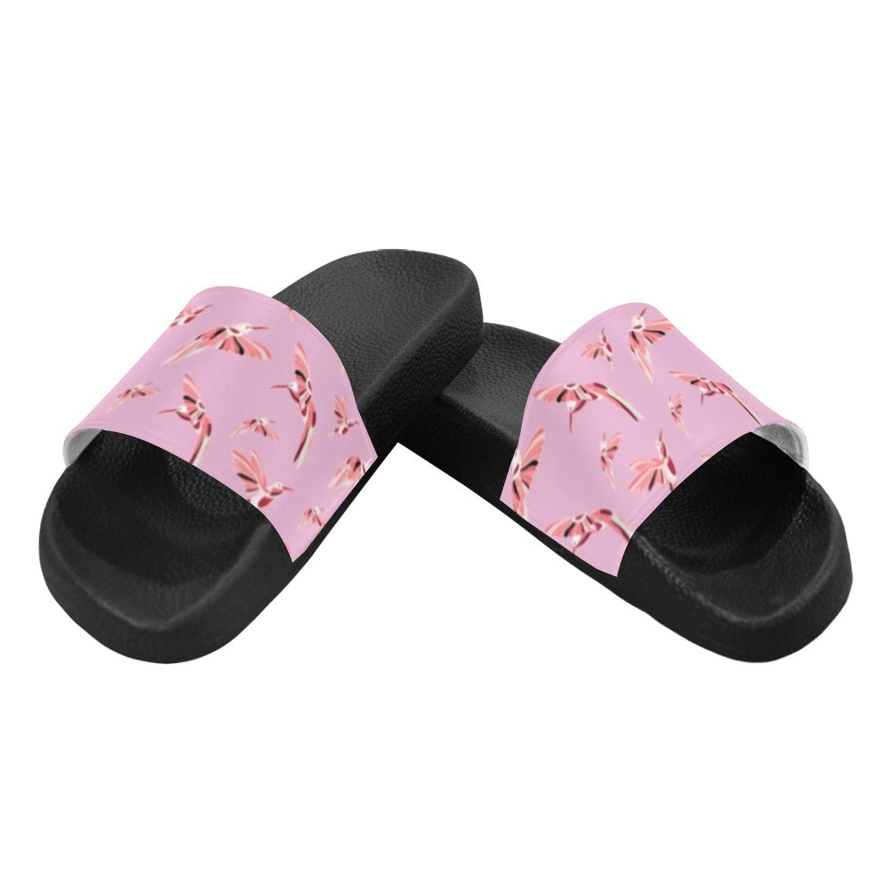 Strawberry Pink Women's Slide Sandals