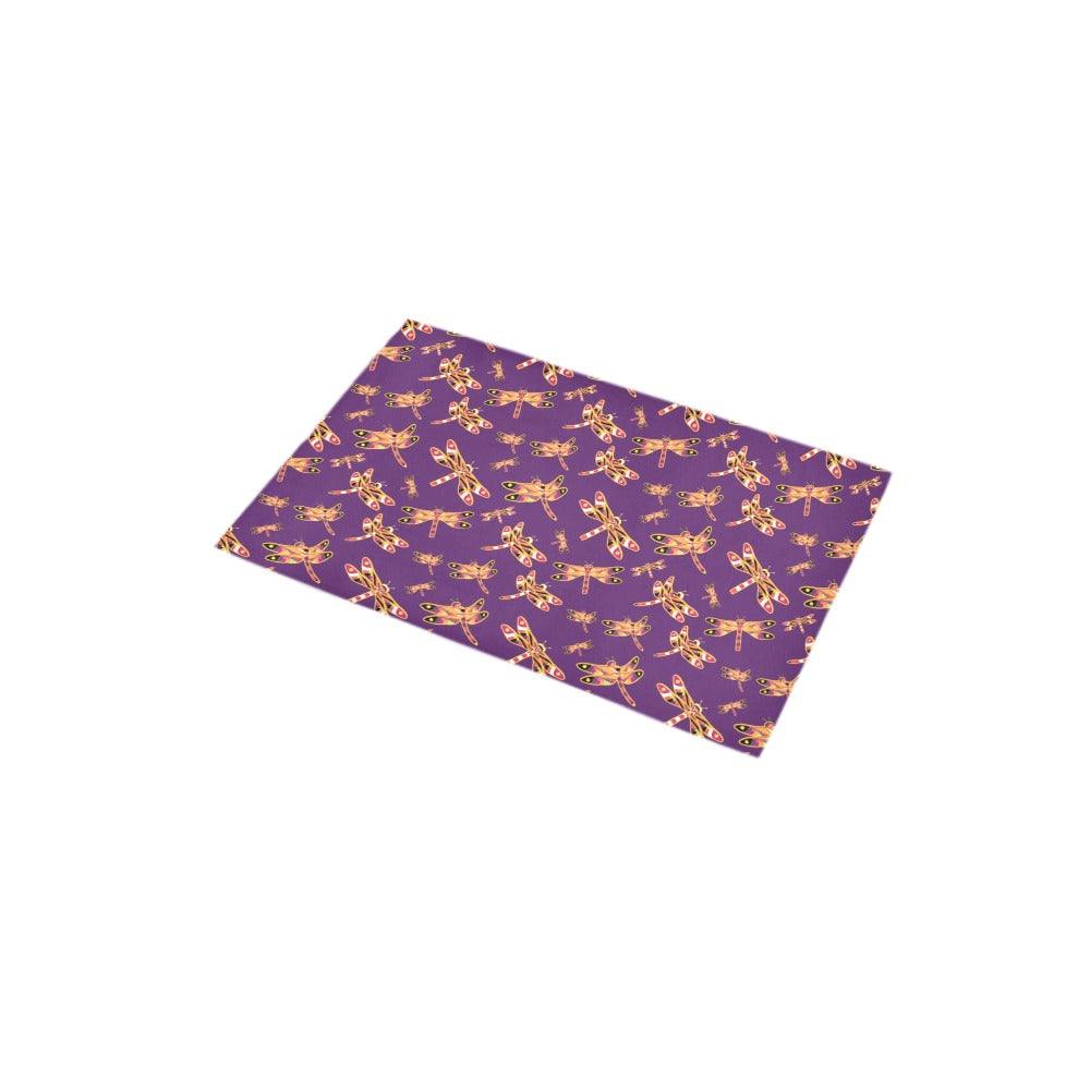 Gathering Yellow Purple Bath Rug 16''x 28''