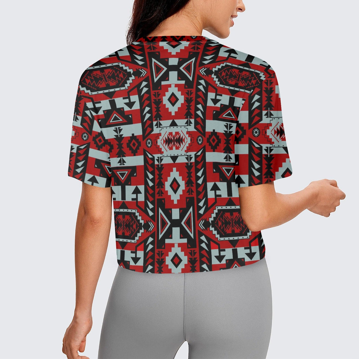 Chiefs Mountain Candy Sierra Dark Crop Top