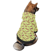 Load image into Gallery viewer, Gathering Lime Pet Dog Hoodie

