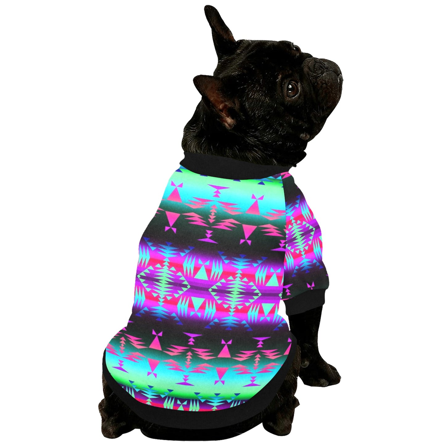 Between the Rocky Mountains Pet Dog Round Neck Shirt