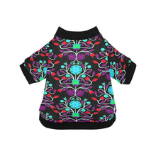 Load image into Gallery viewer, Floral Beadwork Four Clans Winter Pet Dog Round Neck Shirt
