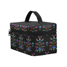 Load image into Gallery viewer, Dakota Damask Black Cosmetic Bag/Large
