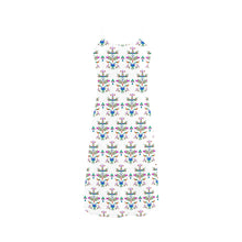 Load image into Gallery viewer, Dakota Damask White Alcestis Slip Dress
