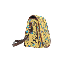 Load image into Gallery viewer, Blue Trio Tuscan Saddle Bag
