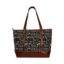 Load image into Gallery viewer, Fresh Fleur Midnight Tote Handbag
