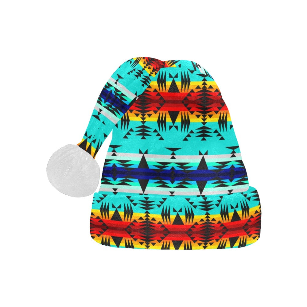 Between the Mountains Santa Hat