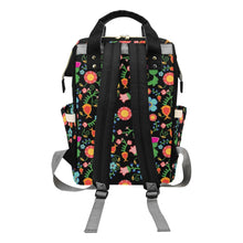 Load image into Gallery viewer, Bee Spring Night Multi-Function Diaper Backpack/Diaper Bag
