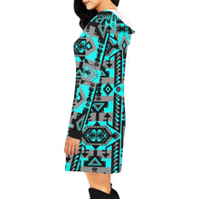 Load image into Gallery viewer, Chiefs Mountain Sky Hoodie Dress
