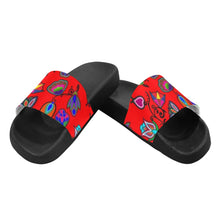 Load image into Gallery viewer, Indigenous Paisley Dahlia Women&#39;s Slide Sandals
