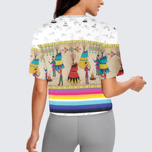 Load image into Gallery viewer, Ledger Chiefs Clay Crop Top
