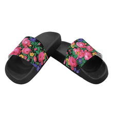 Load image into Gallery viewer, Kokum&#39;s Revenge Black Men&#39;s Slide Sandals
