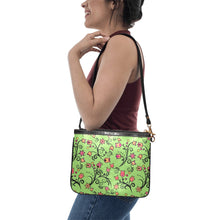 Load image into Gallery viewer, LightGreen Yellow Star Small Shoulder Bag
