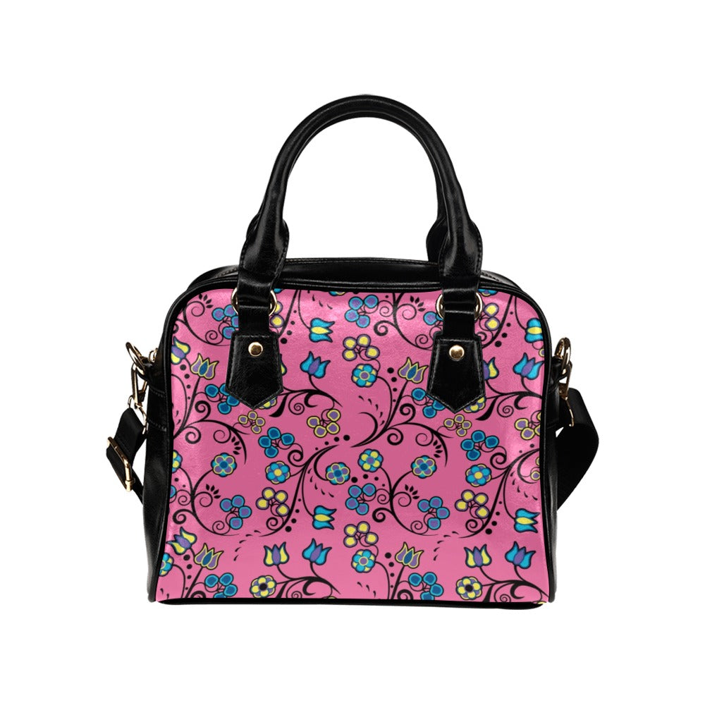 Blue Trio Bubblegum Shoulder Handbag