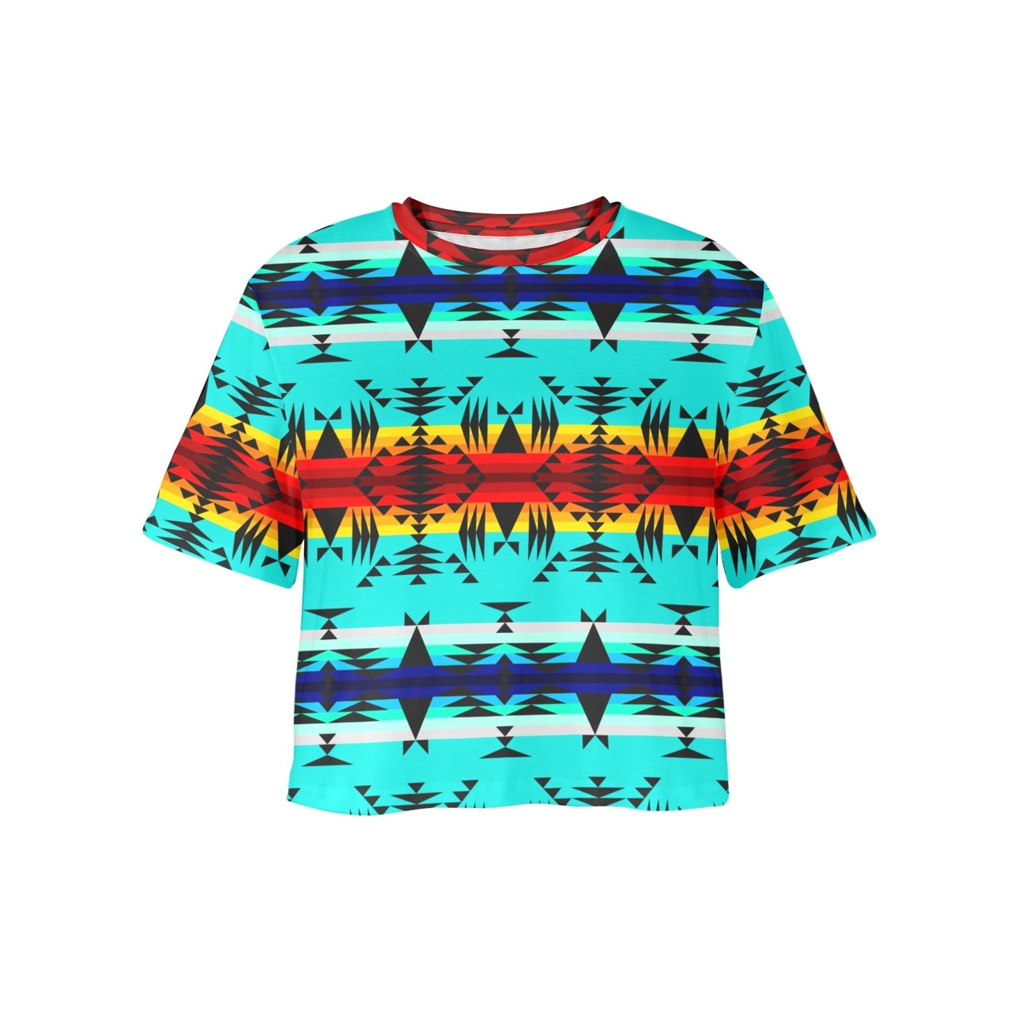 Between the Mountains Crop Top