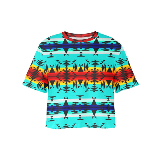 Between the Mountains Crop Top
