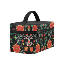 Load image into Gallery viewer, Floral Beadwork Six Bands Cosmetic Bag
