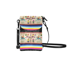 Load image into Gallery viewer, Ledger Village Midnight Small Cell Phone Purse
