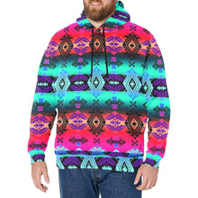 Load image into Gallery viewer, Sovereign Nation Sunrise Men&#39;s Long Sleeve Fleece Hoodie
