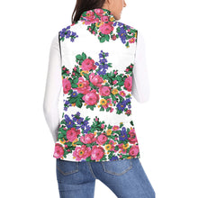 Load image into Gallery viewer, Kokum&#39;s Revenge White Women&#39;s Padded Vest Jacket
