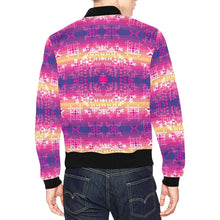 Load image into Gallery viewer, Soleil Overlay Bomber Jacket for Men
