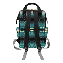 Load image into Gallery viewer, Inspire Green Multi-Function Diaper Backpack/Diaper Bag
