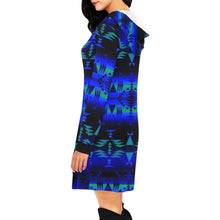 Load image into Gallery viewer, Between the Blue Ridge Mountains Hoodie Dress
