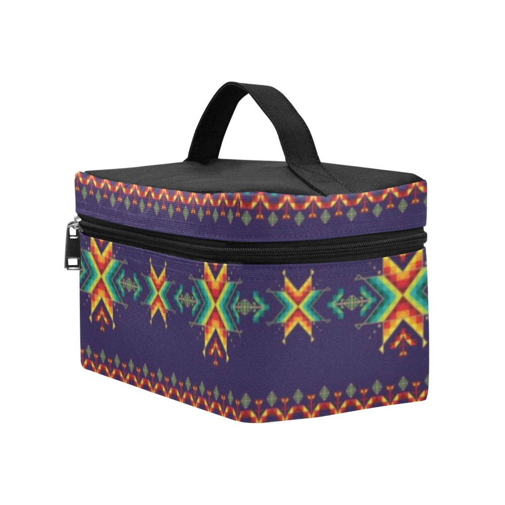 Dreams of Ancestors Indigo Cosmetic Bag