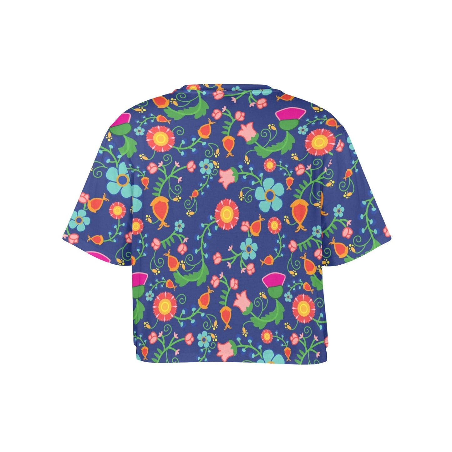 Bee Spring Twilight Crop Top