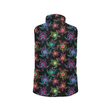 Load image into Gallery viewer, Neon Floral Turtles Men&#39;s Padded Vest Jacket
