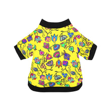 Load image into Gallery viewer, Indigenous Paisley Yellow Pet Dog Round Neck Shirt
