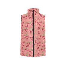 Load image into Gallery viewer, Swift Floral Peach Rouge Remix Women&#39;s Padded Vest Jacket
