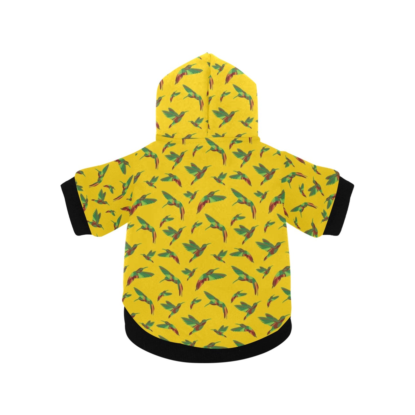 Red Swift Yellow Pet Dog Hoodie