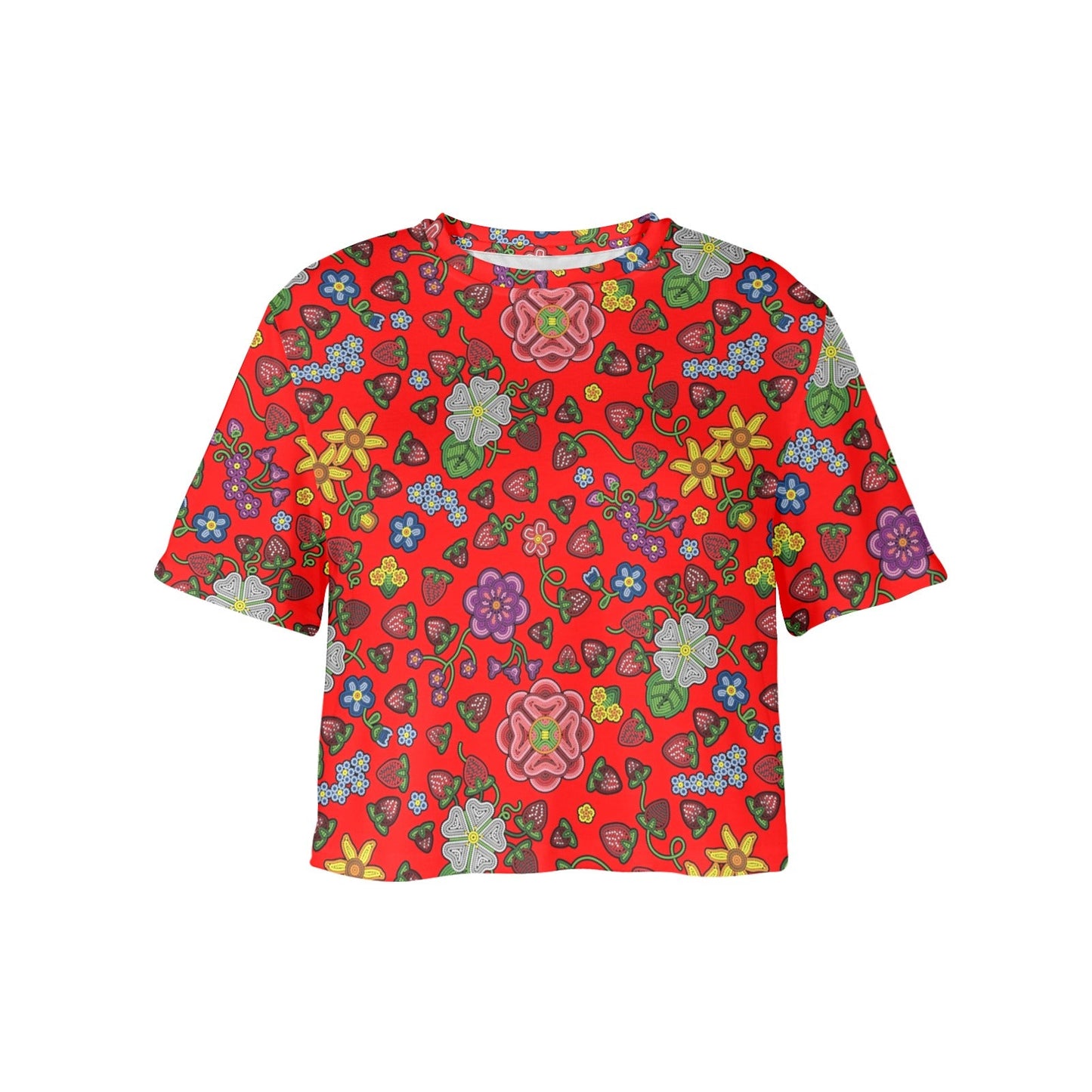 Berry Pop Fire Crop Top