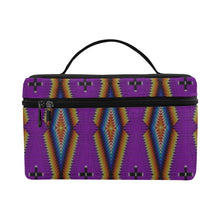 Load image into Gallery viewer, Diamond in the Bluff Purple Cosmetic Bag/Large
