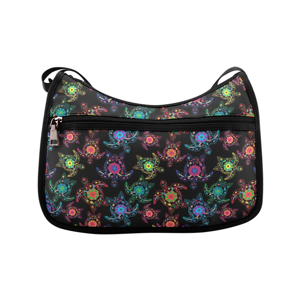 Floral Turtle Crossbody Bags