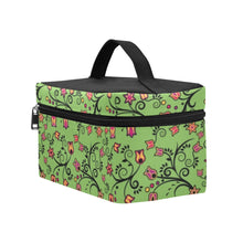 Load image into Gallery viewer, LightGreen Yellow Star Cosmetic Bag
