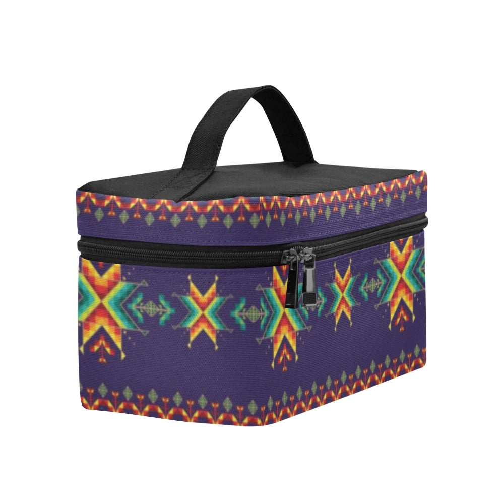 Dreams of Ancestors Indigo Cosmetic Bag