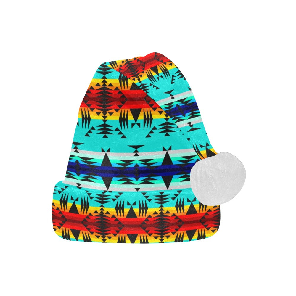 Between the Mountains Santa Hat