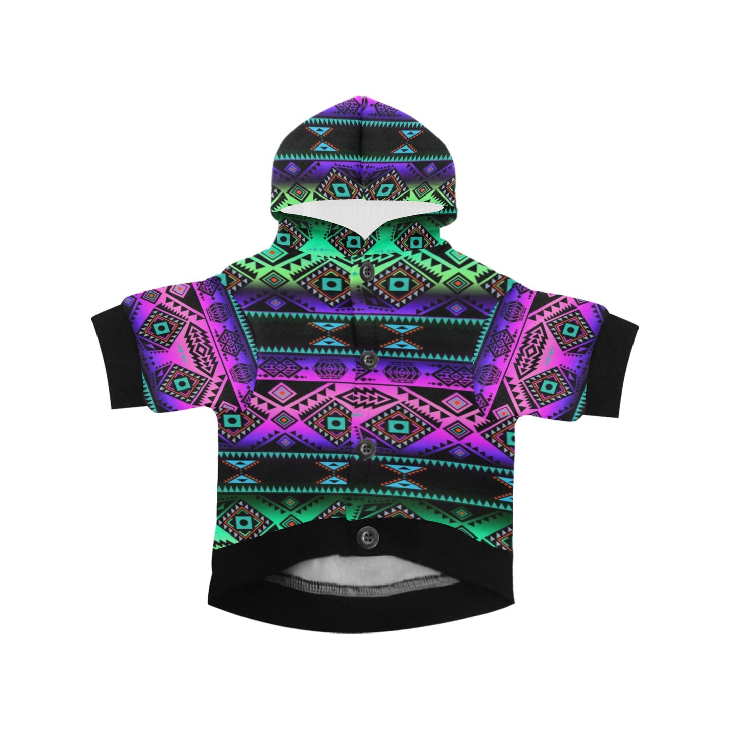 California Coast Sunrise Pet Dog Hoodie