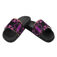 Load image into Gallery viewer, Between the Mountains Berry Men&#39;s Slide Sandals
