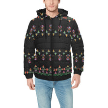 Load image into Gallery viewer, Metis Corn Mother Men&#39;s Padded Hooded Jacket
