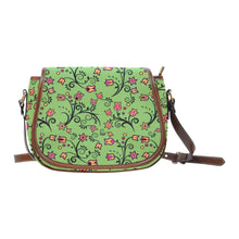 Load image into Gallery viewer, LightGreen Yellow Star Saddle Bag
