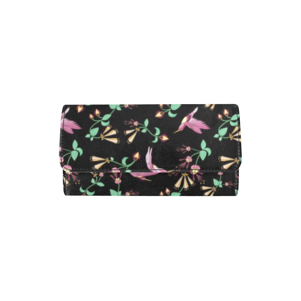 Swift Noir Women's Trifold Wallet