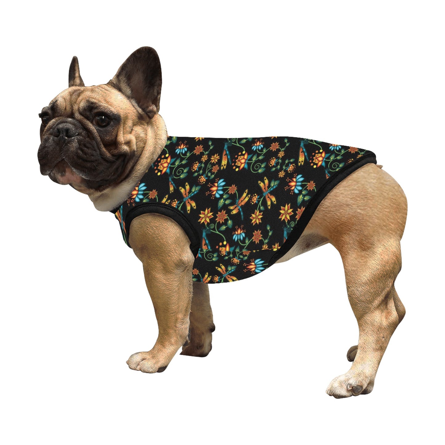 Dragon Lily Noir Pet Tank Top