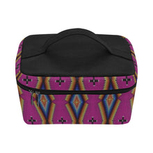 Load image into Gallery viewer, Diamond in the Bluff Pink Cosmetic Bag/Large
